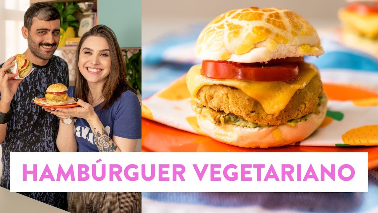 Como fazer hambúrguer vegetariano | O Chef e a Chata