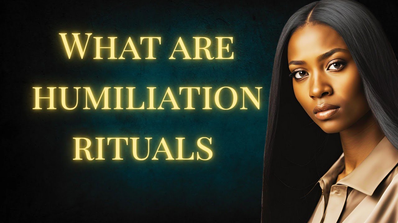 They’re Trying to Use Humiliation Rituals on You Don’t Let Them Do it!
