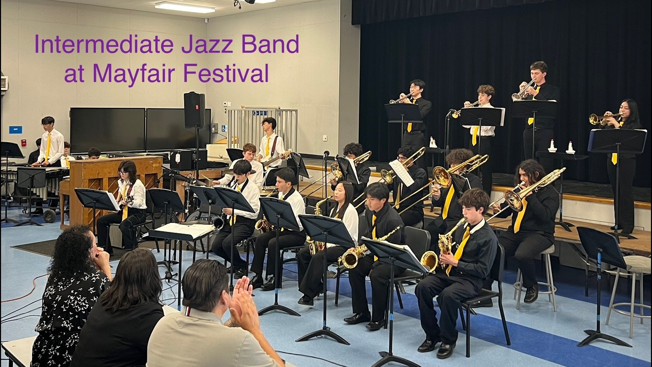 PVPHS Intermediate Jazz Band at Mayfair Festival 2026