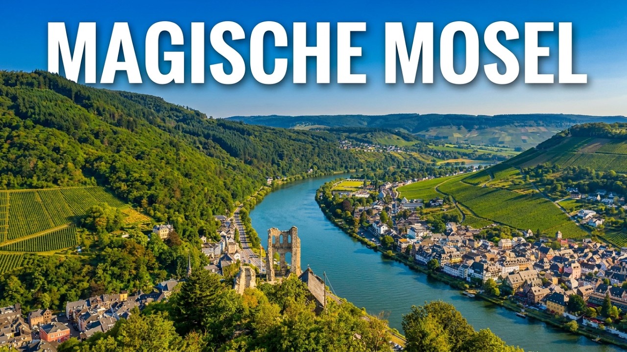 Ruine Grevenburg , Traben Trarbach und Binnenschifffahrt 