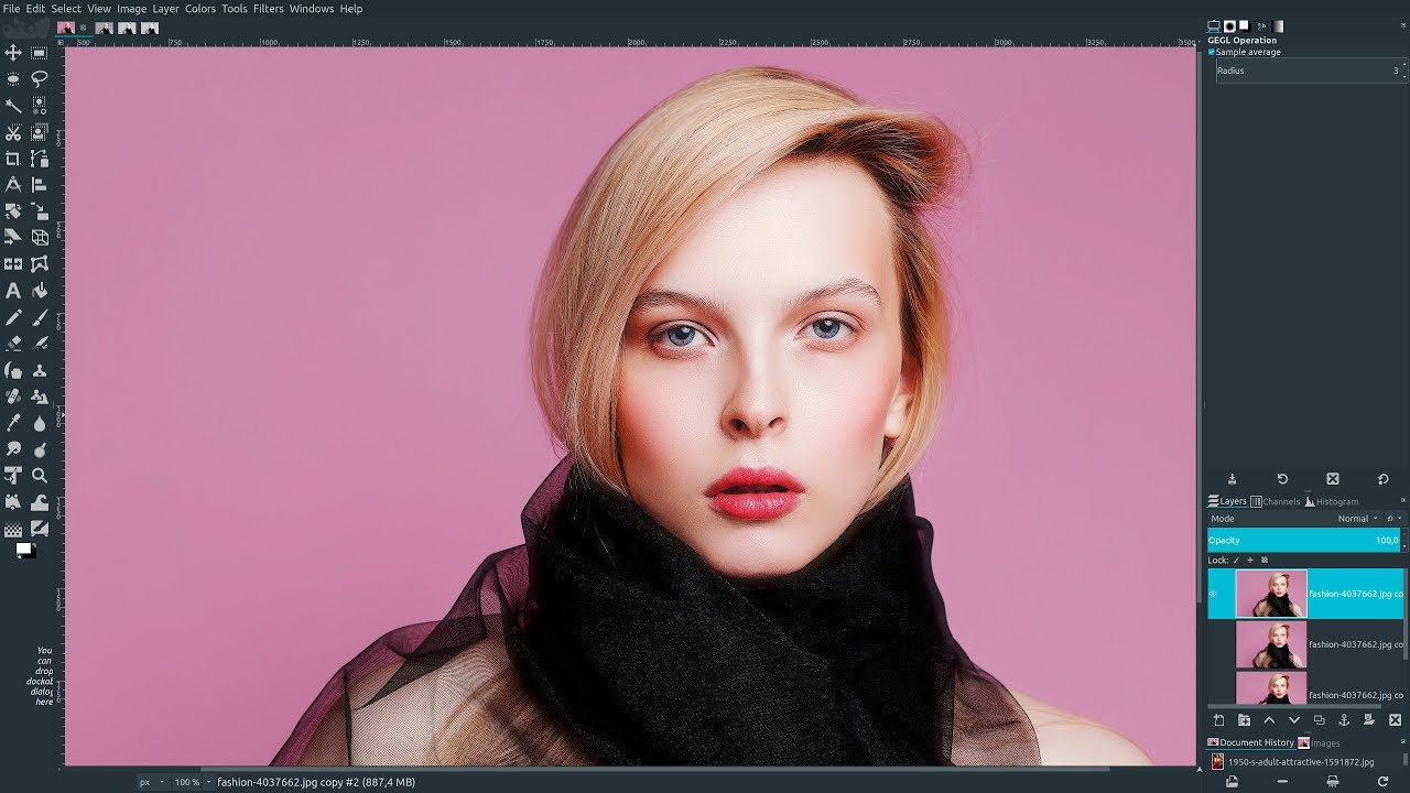 GIMP 2.10.8 &ndash; Smart Sharpening