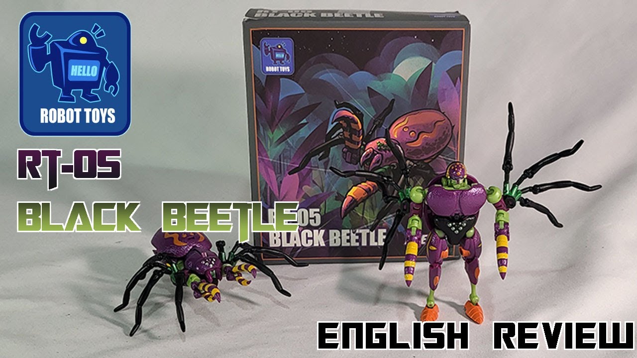 Video Review - Robot Toys - RT-05 - Black Beetle