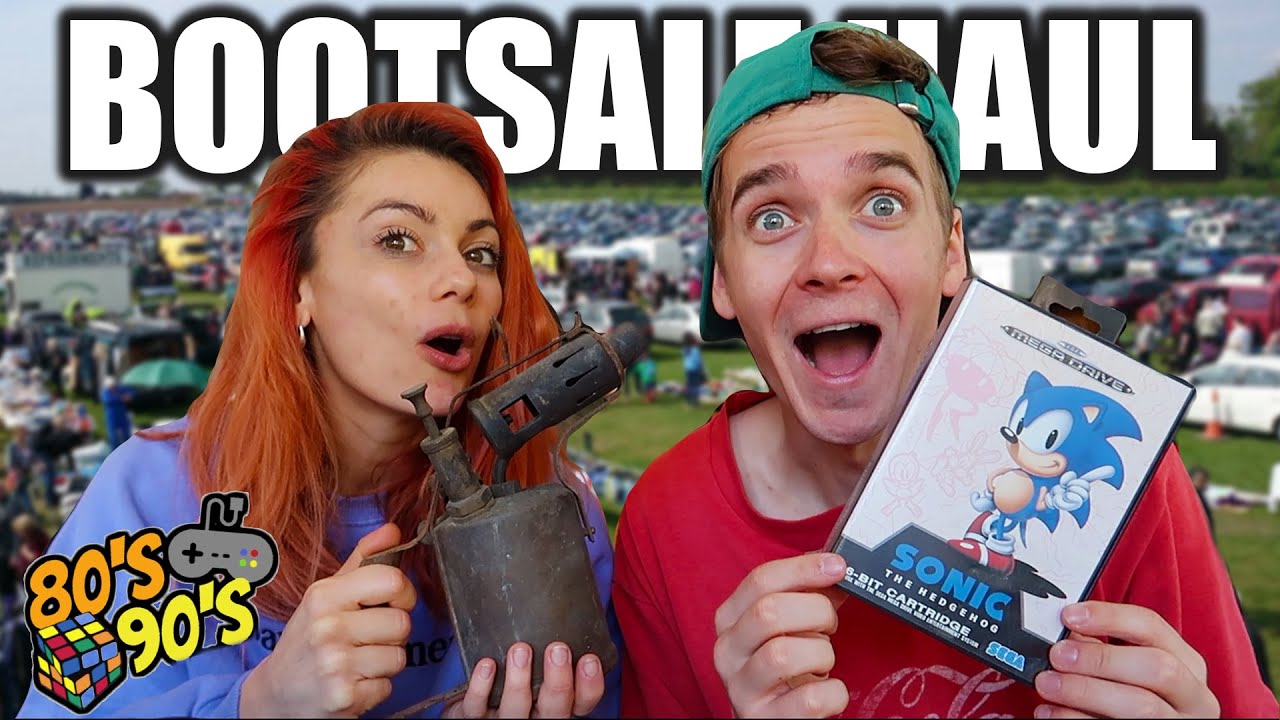 We went to a car bootsale and this is what we bought! - 80's/90's retro haul