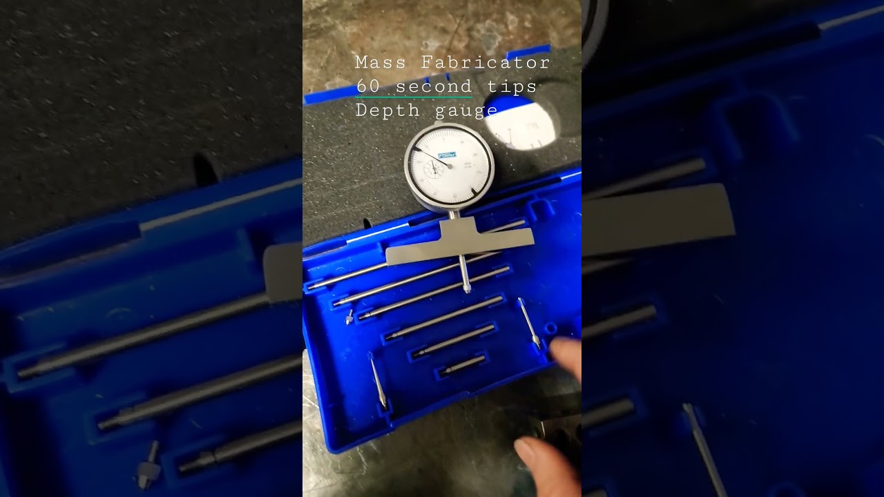 Mass Fabricator 60 second tips Depth gauge #fabrication #design #welding #learn #diy