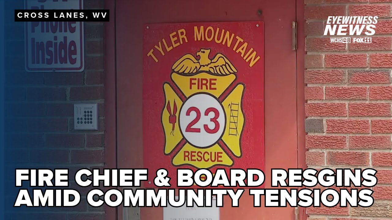Volunteer fire department chief and board resigns amid community unrest and misconduct allegations