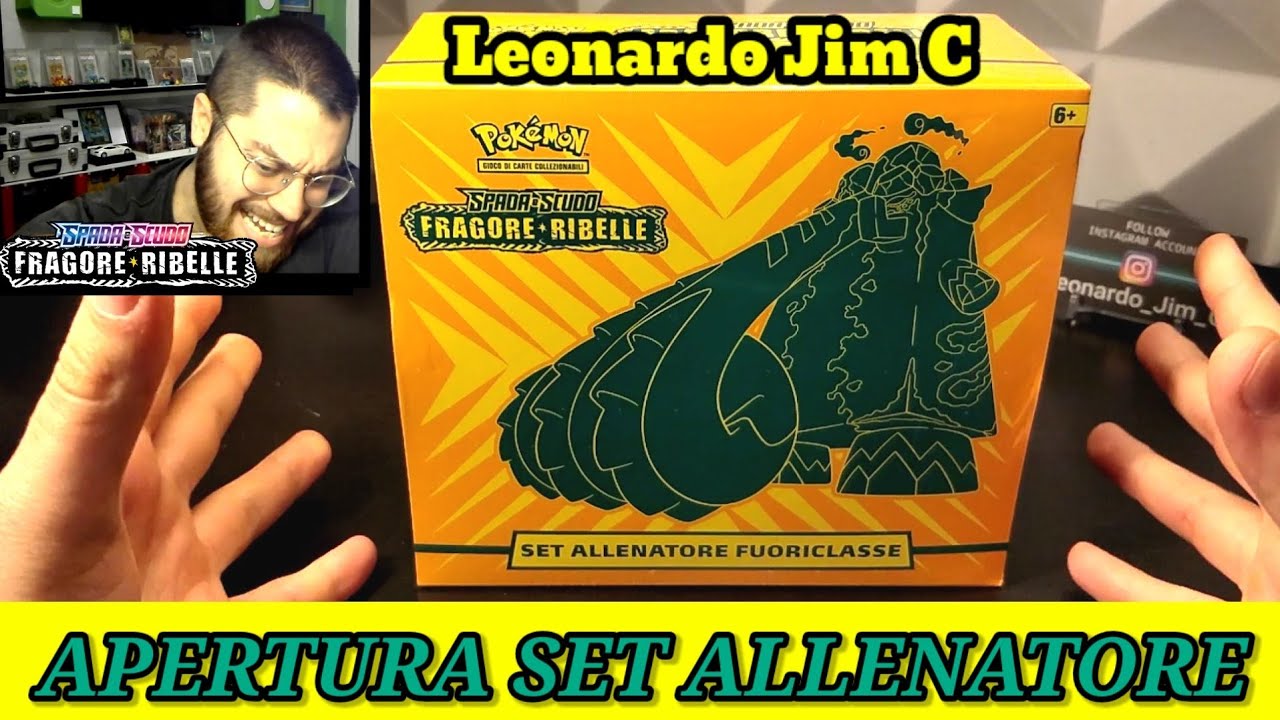 SPETTACOLO 💪 APERTURA SET ALLENATORE FUORICLASSE FRAGORE RIBELLE SPADA E SCUDO +CARTE CODICE OMAGGIO