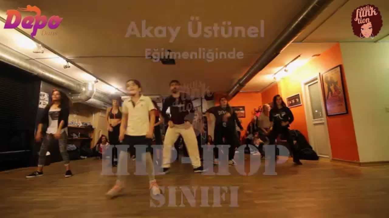Depo Dans Akay &Uuml;st&uuml;nel Eğitmenliğinde Hip Hop Sınıfı