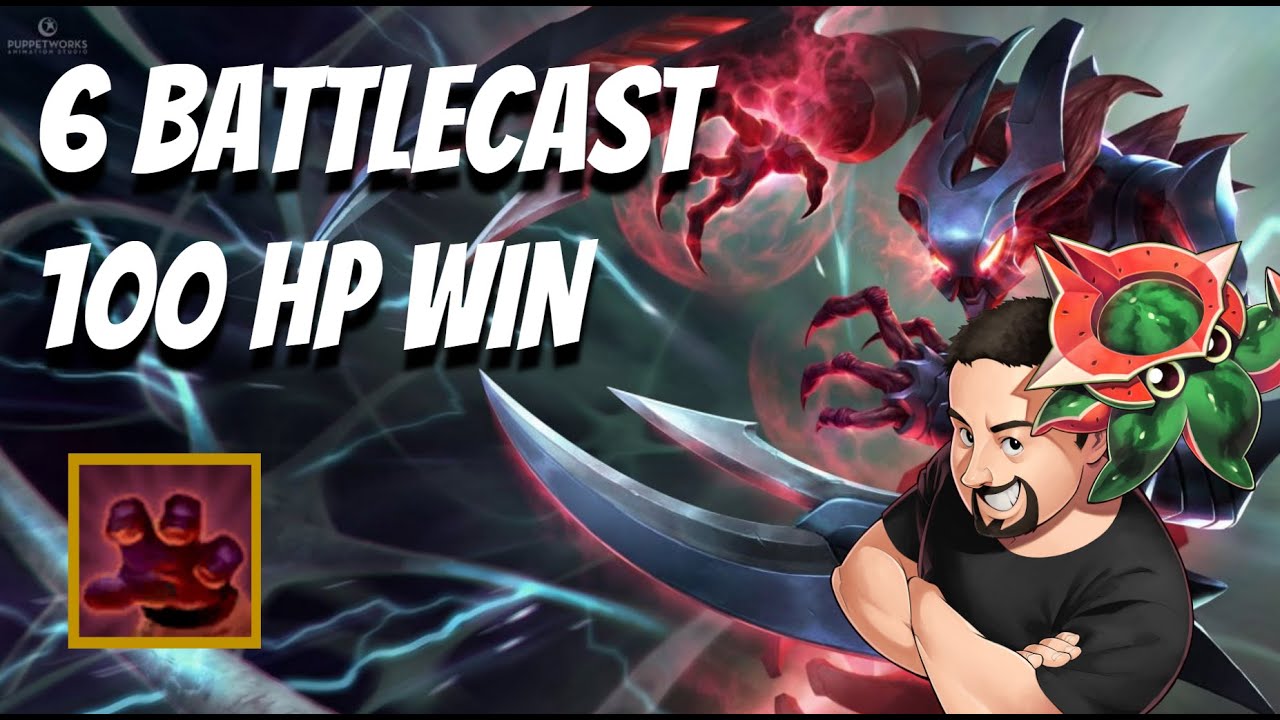 6 Battlecast 100 HP WIN! (1 of 3) | TFT Galaxies | Teamfight Tactics