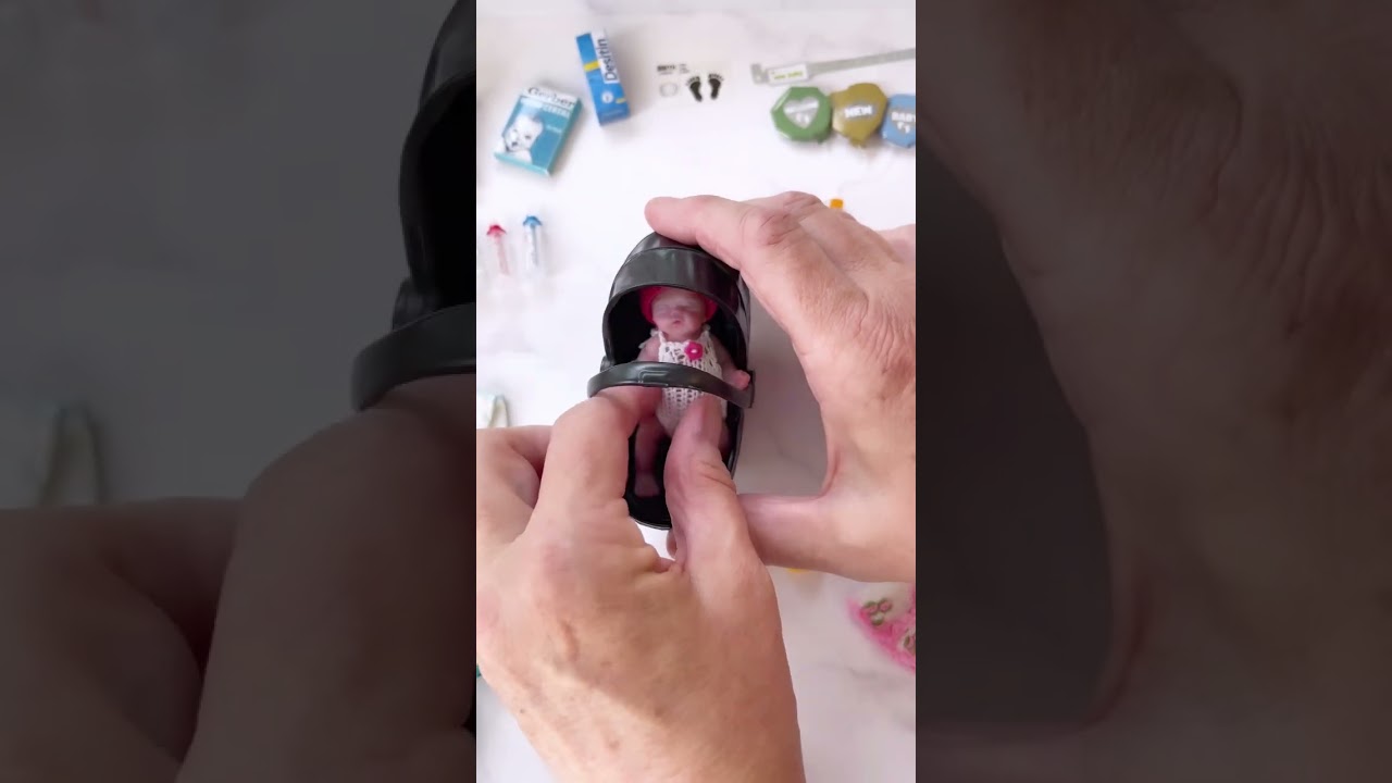 Tiny Silicone Baby Doll Accessories