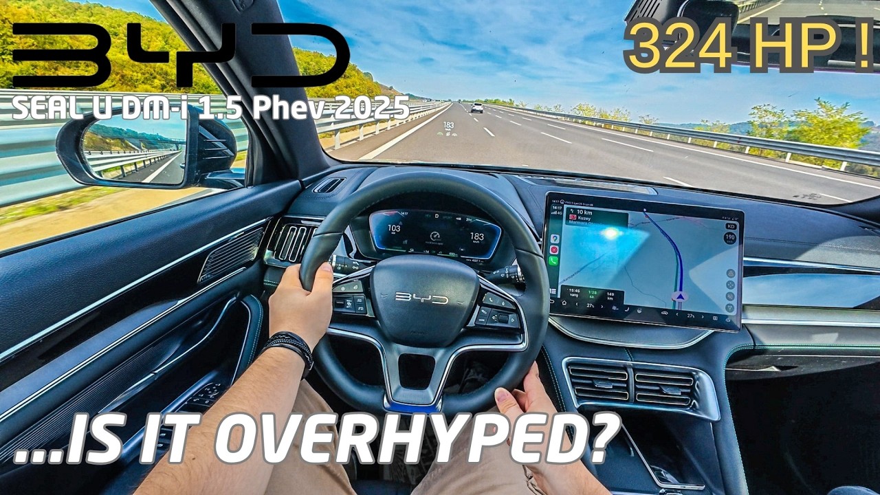 Убийца Haval и Geely? | 2025 BYD Seal U DM-i (324 л.с.) 4K POV Тест