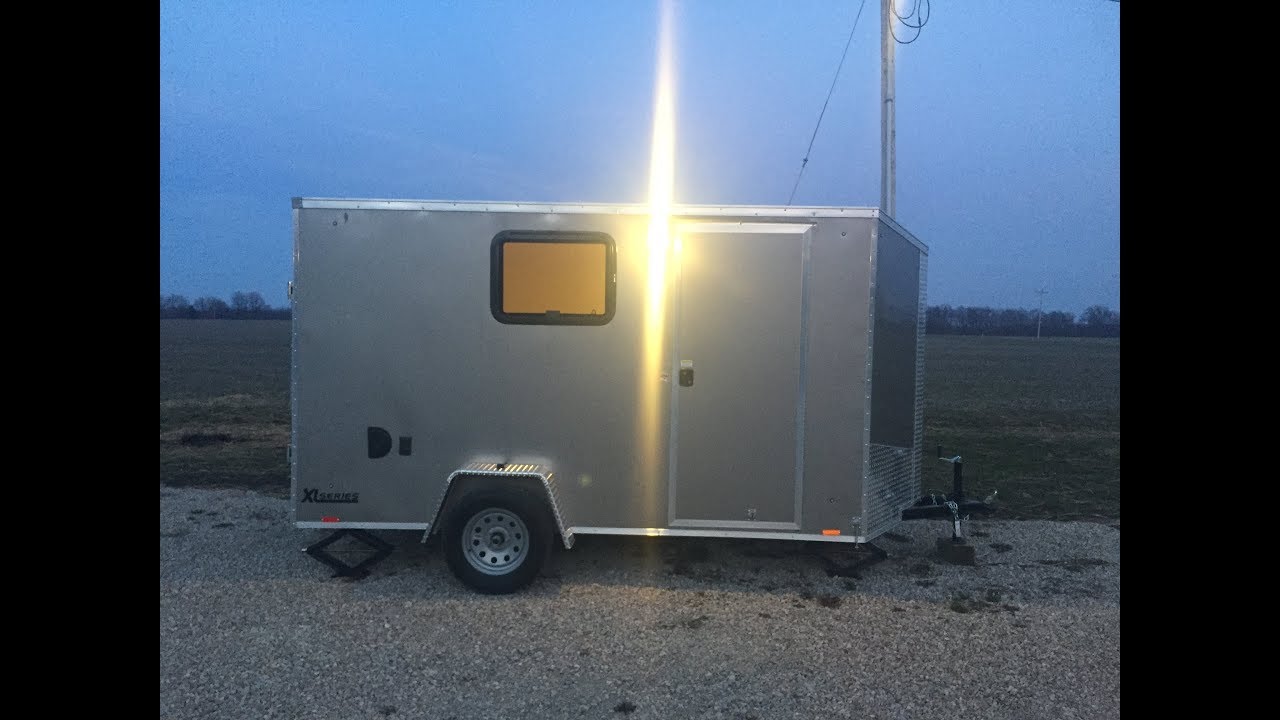 Cargo Trailer Camper Conversion