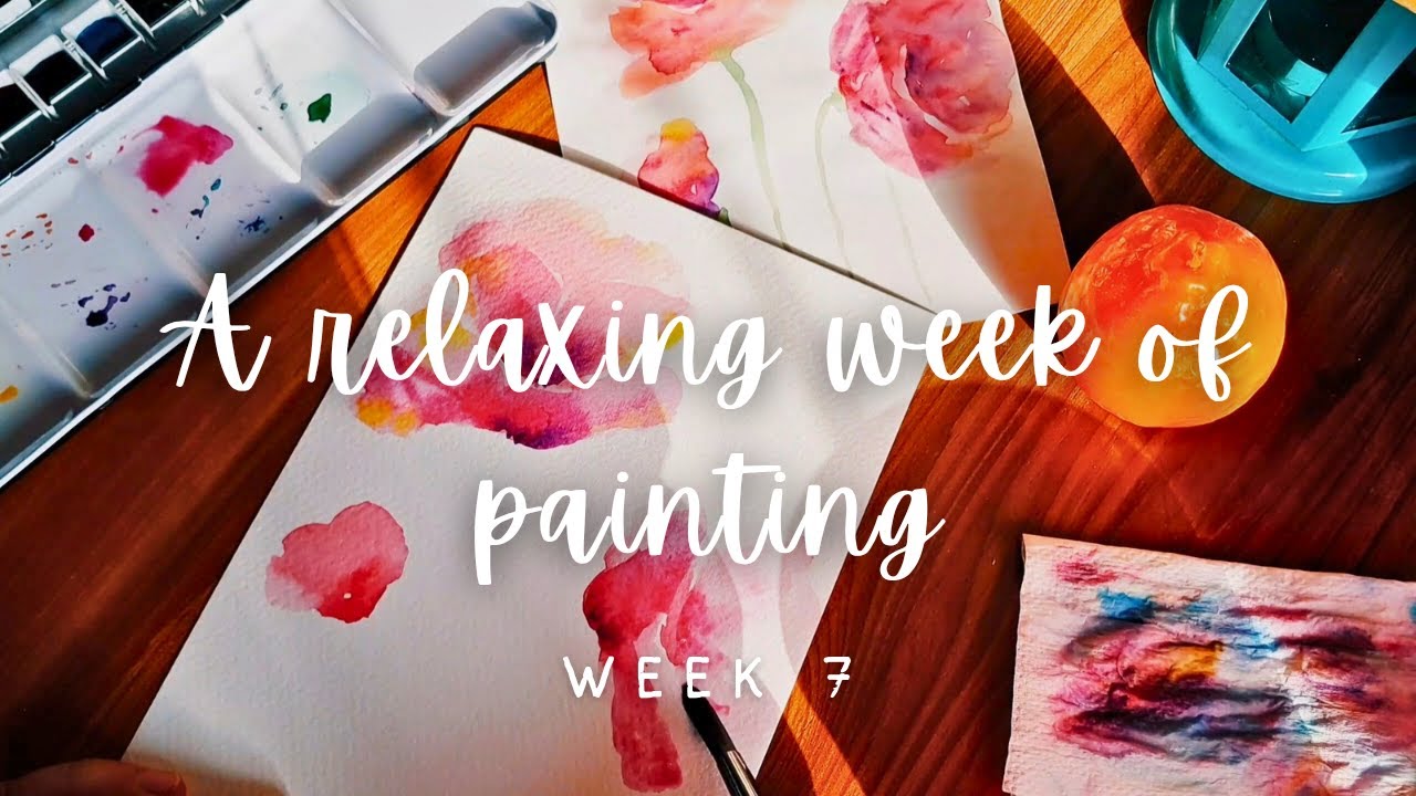 Youtube tutorial recommendations | Painting flowers | Brushwork practice | 