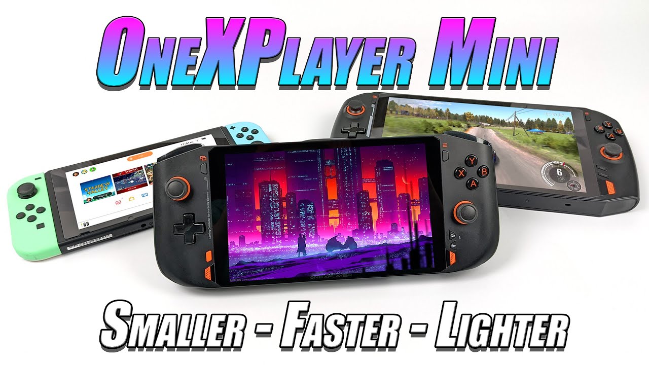 Совершенно новый ONEXPLAYER Mini — мощный портативный игровой ПК! Первый взгляд на него