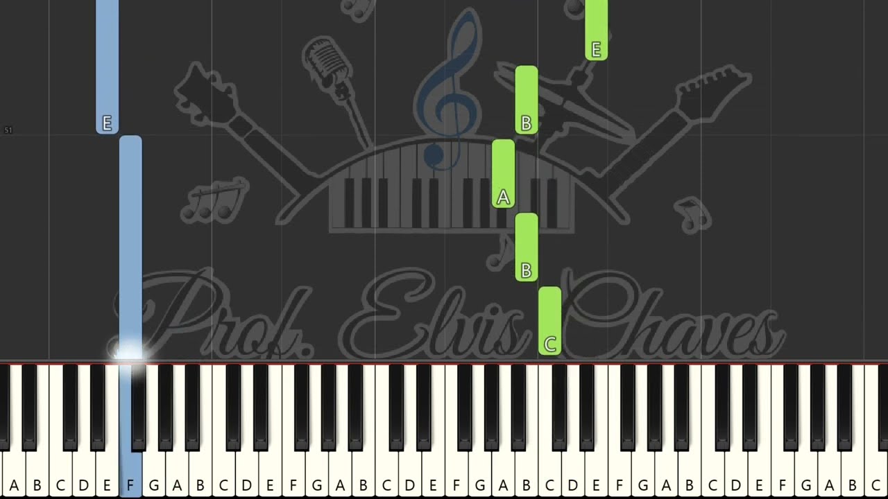 🎹 Viva a mãe de Deus e nossa - 1919 - Tutorial Teclado Fácil