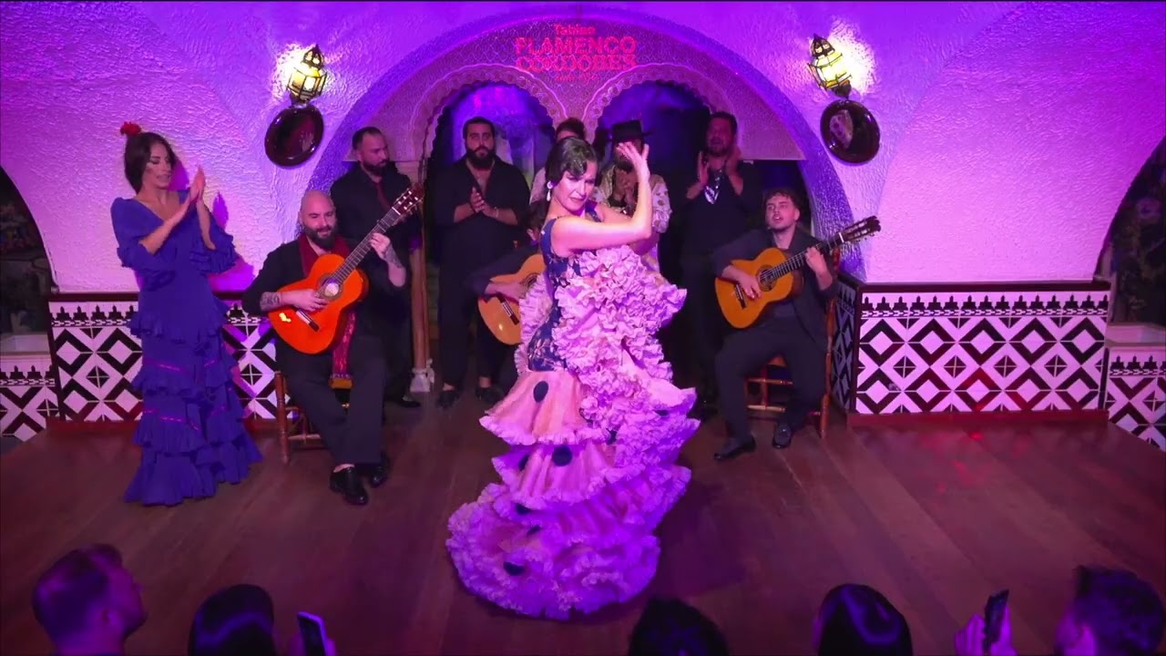 Fin de Fiesta en Tablao Flamenco Cordobes con &Aacute;gueda Saavedra, Cristina Soler y Barullo