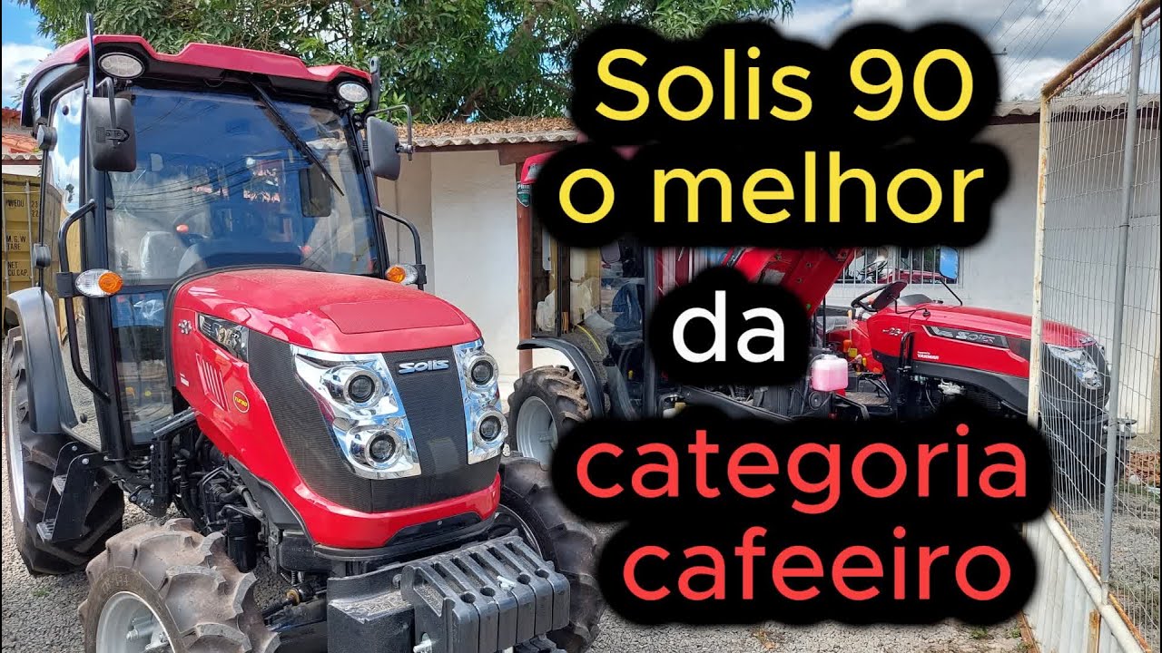 Trator Solis Yanmar 90 em detalhes