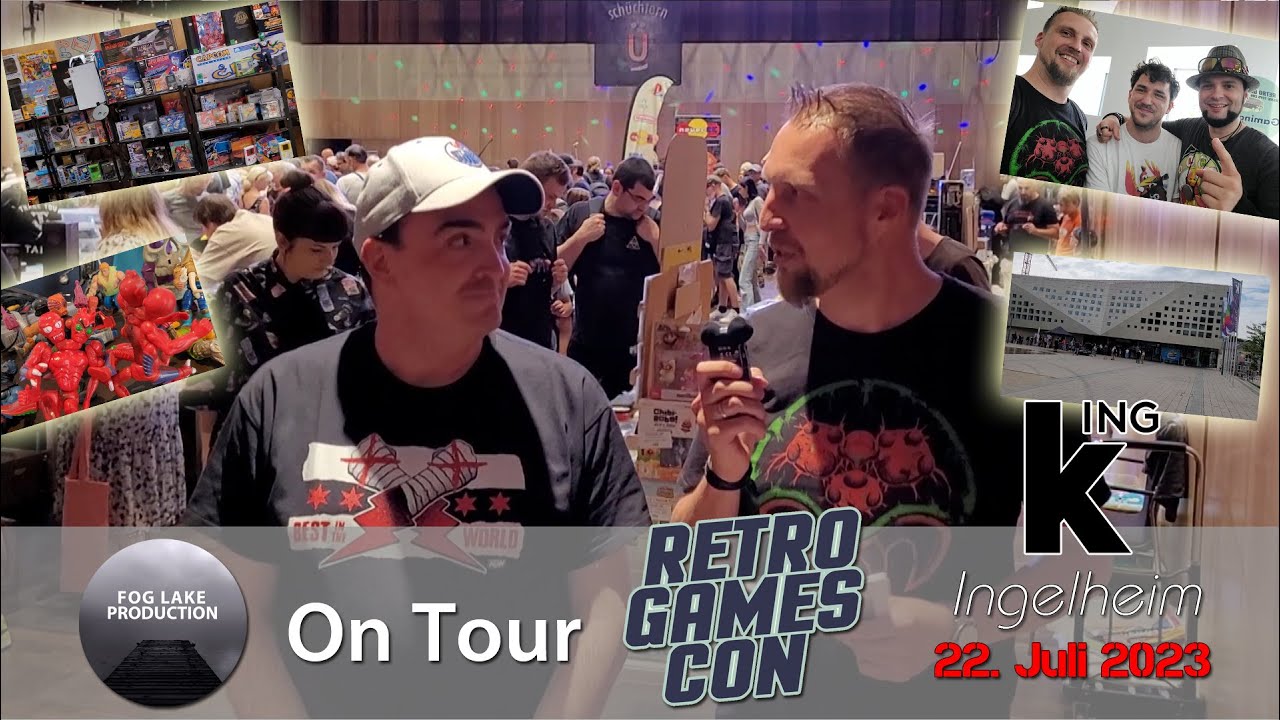 On Tour - # 14 - Retro Games Con @ kING in Ingelheim am Rhein (Samstag, 22.07.2023)