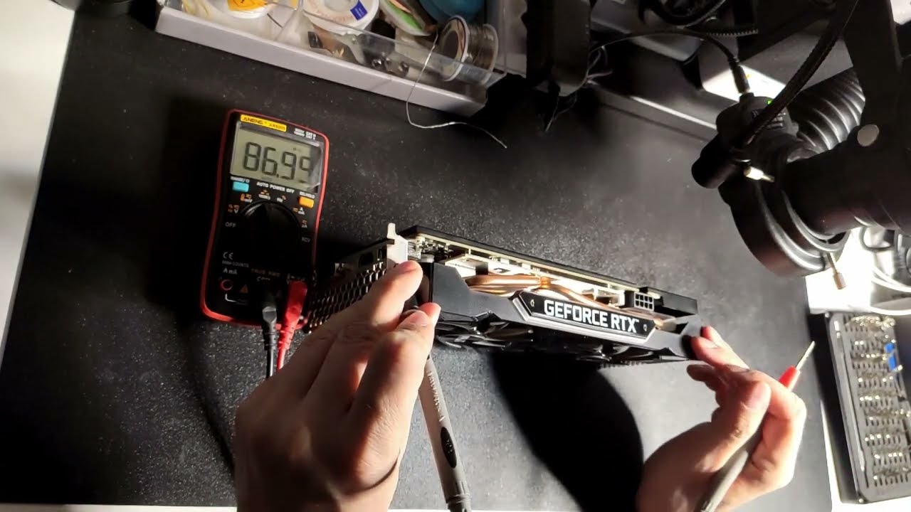 Episode 3: Palit RTX 2060 Super 8GB DUAL - diagnosis, repair and test