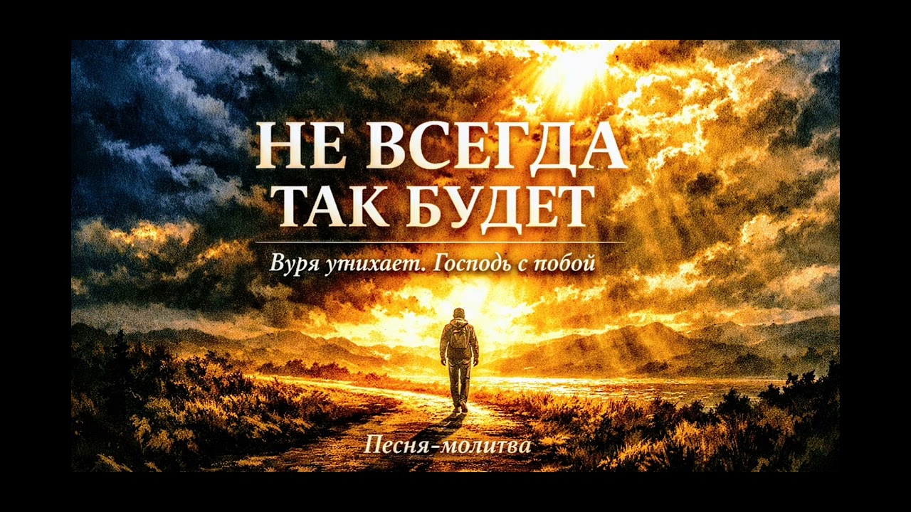 ✨НЕ ВСЕГДА ТАК БУДЕТ — Господь с тобой |🎼 Песня-молитва🙏