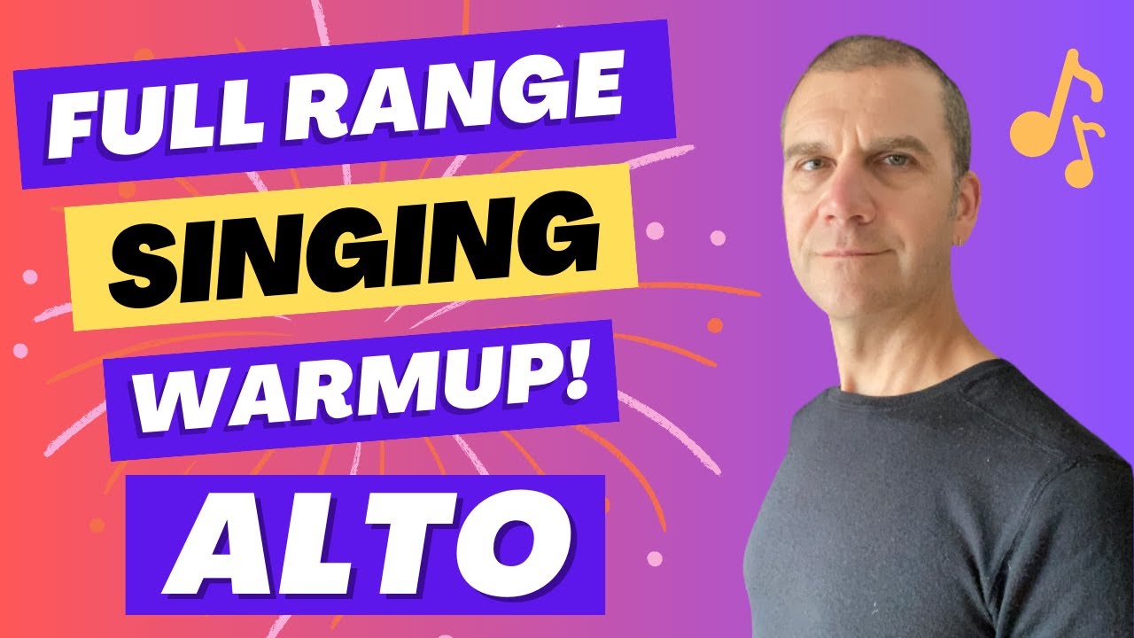 Full Range Singing Warm Up - Alto