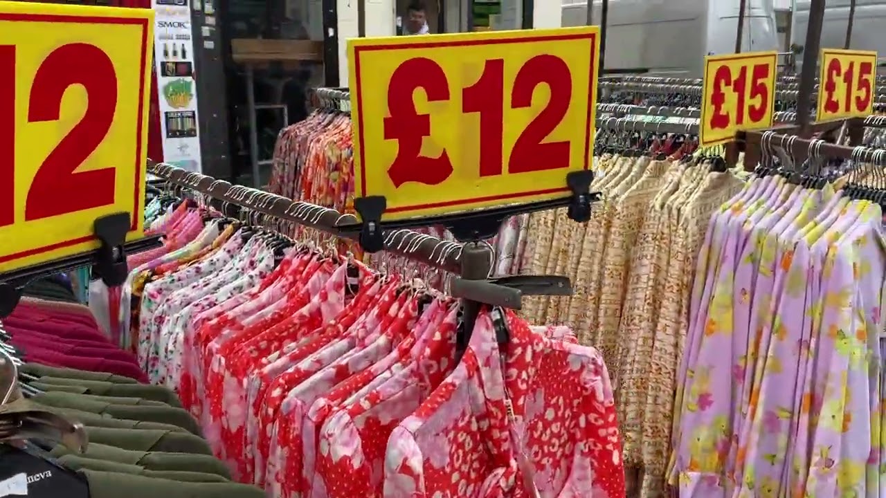 #Roman Road Market #London #East end  #Bethnal Green #Fashion 