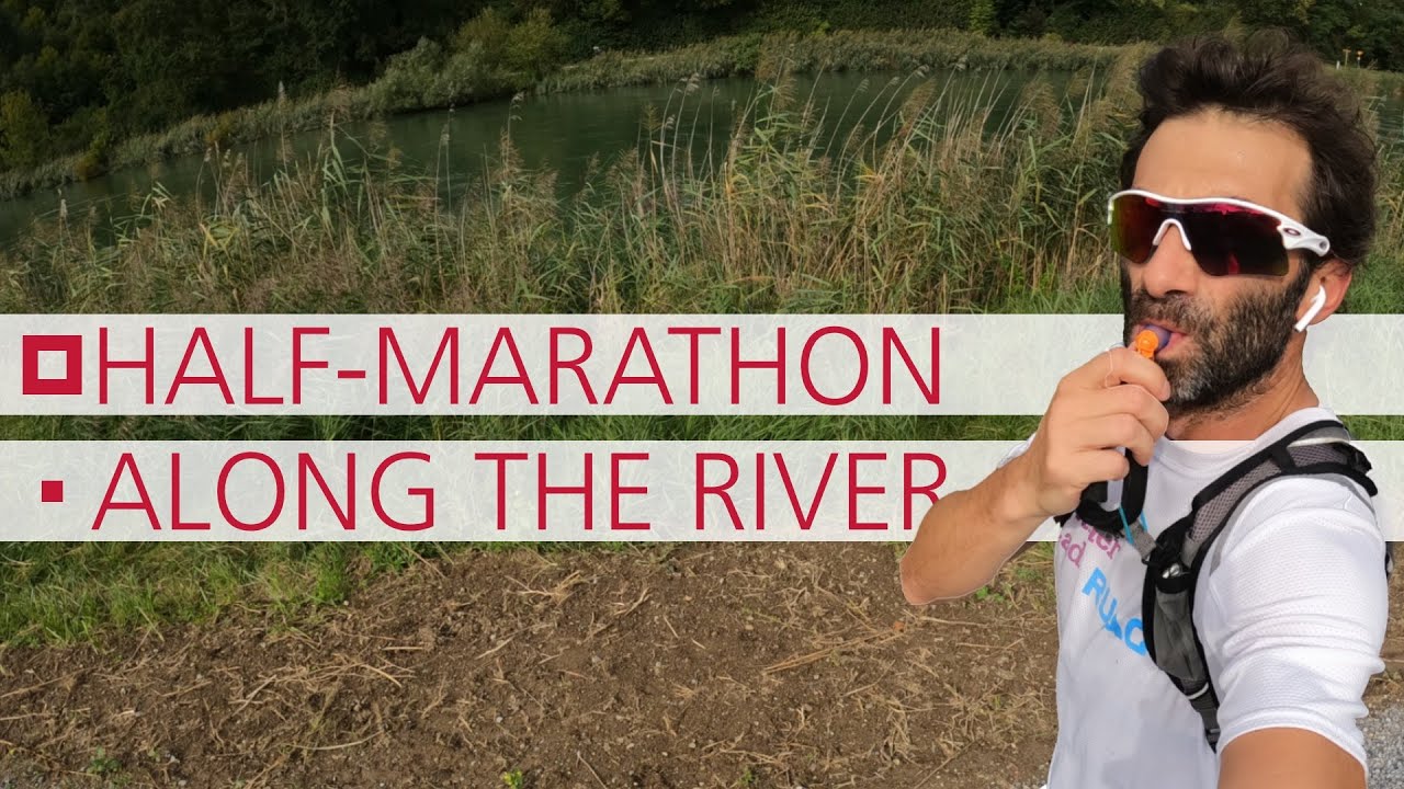 Half-marathon along the river to maximize the aerobic function