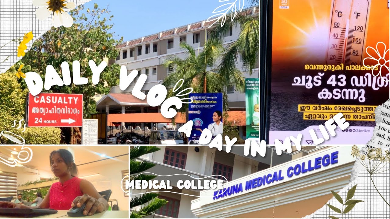 Day in my life🌿🌸 | Palakkad karuna medical college | MBBS vlog |