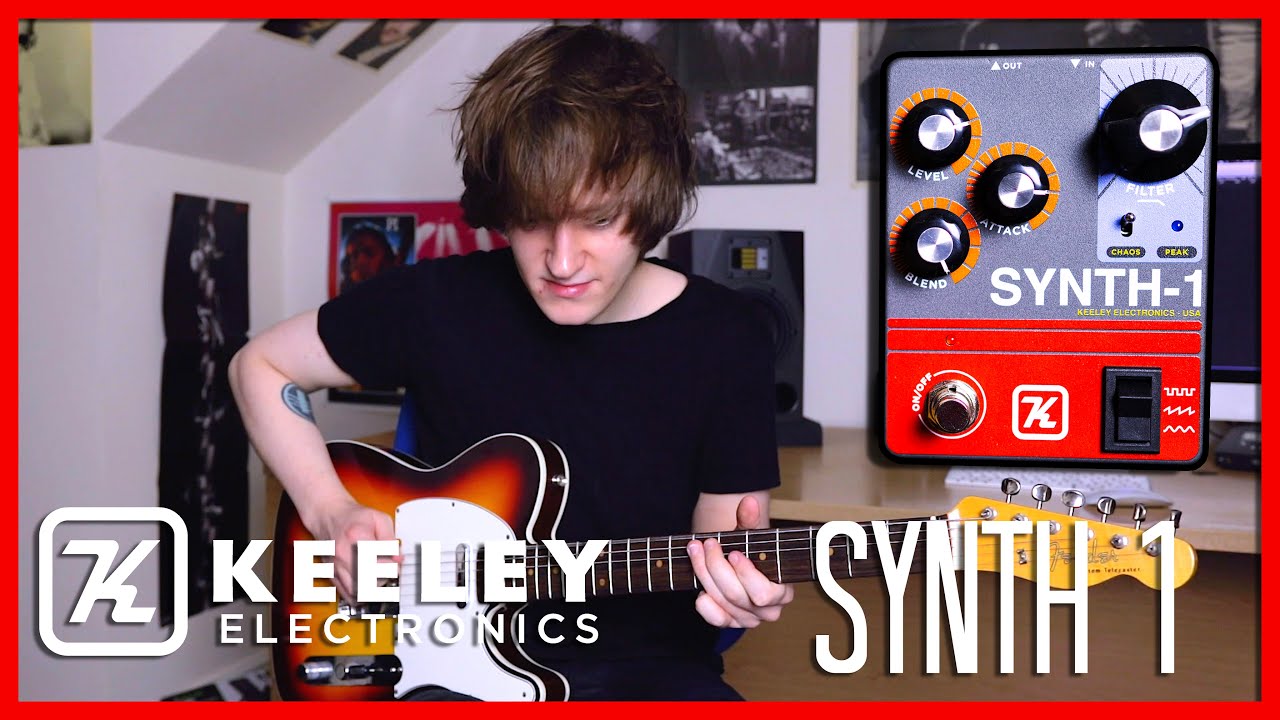 Crazy Synth Tones for Guitar? Synth 1 - Keeley Electronics Pedal Demo