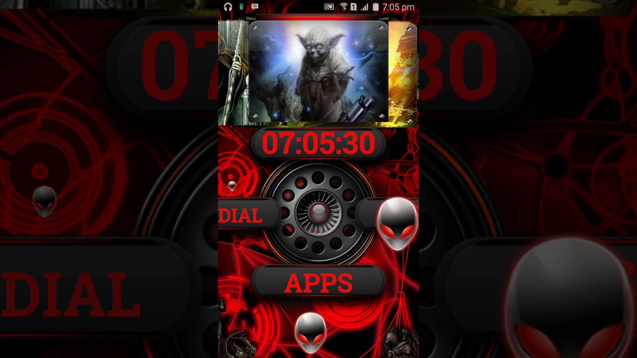 Home screen Redalien