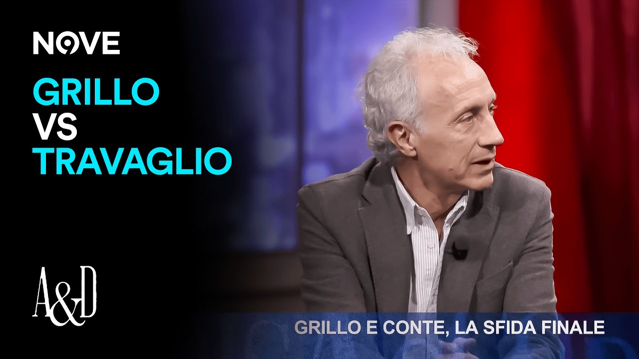 Marco Travaglio commenta la sfida finale tra Conte e Grillo | Accordi e Disaccordi