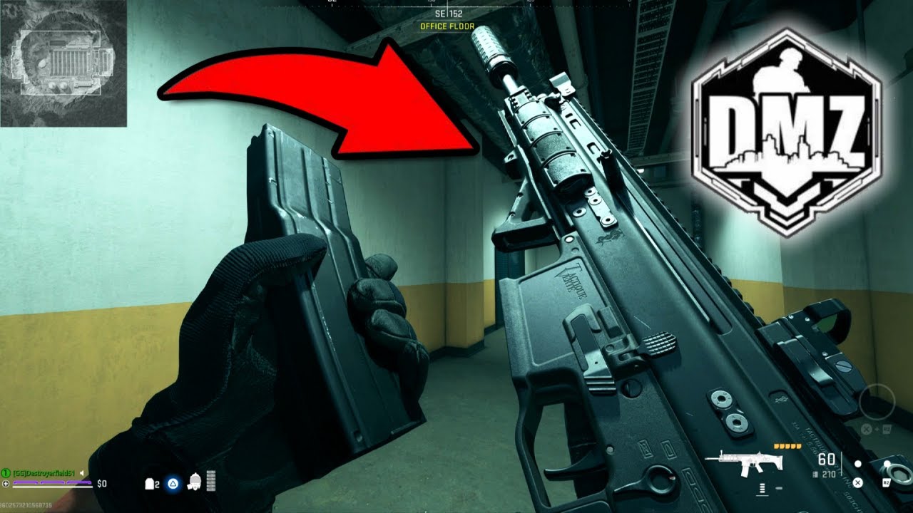 SOLO Hunter in Building 21 DMZ Gameplay (SCAR-L)