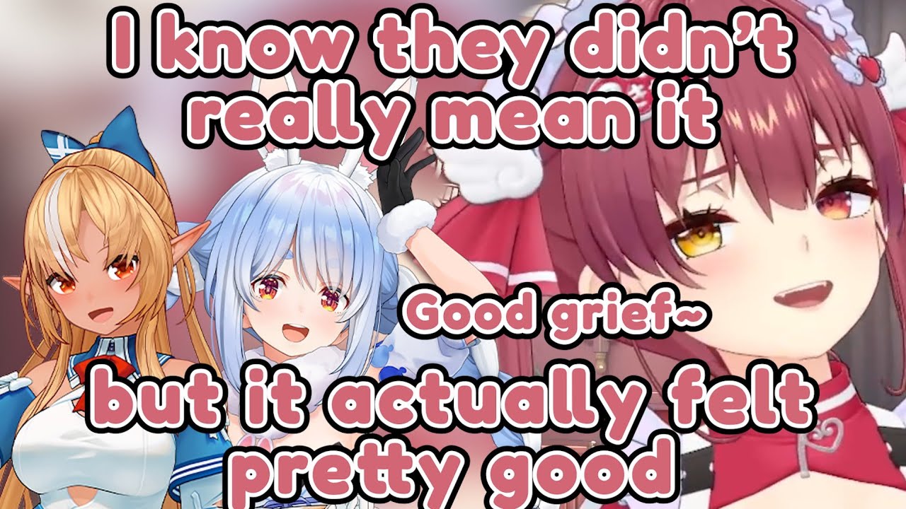 Marine Is Happy About Flare and Pekora’s Jealousy Moves Using Her w【Hololive Clip】