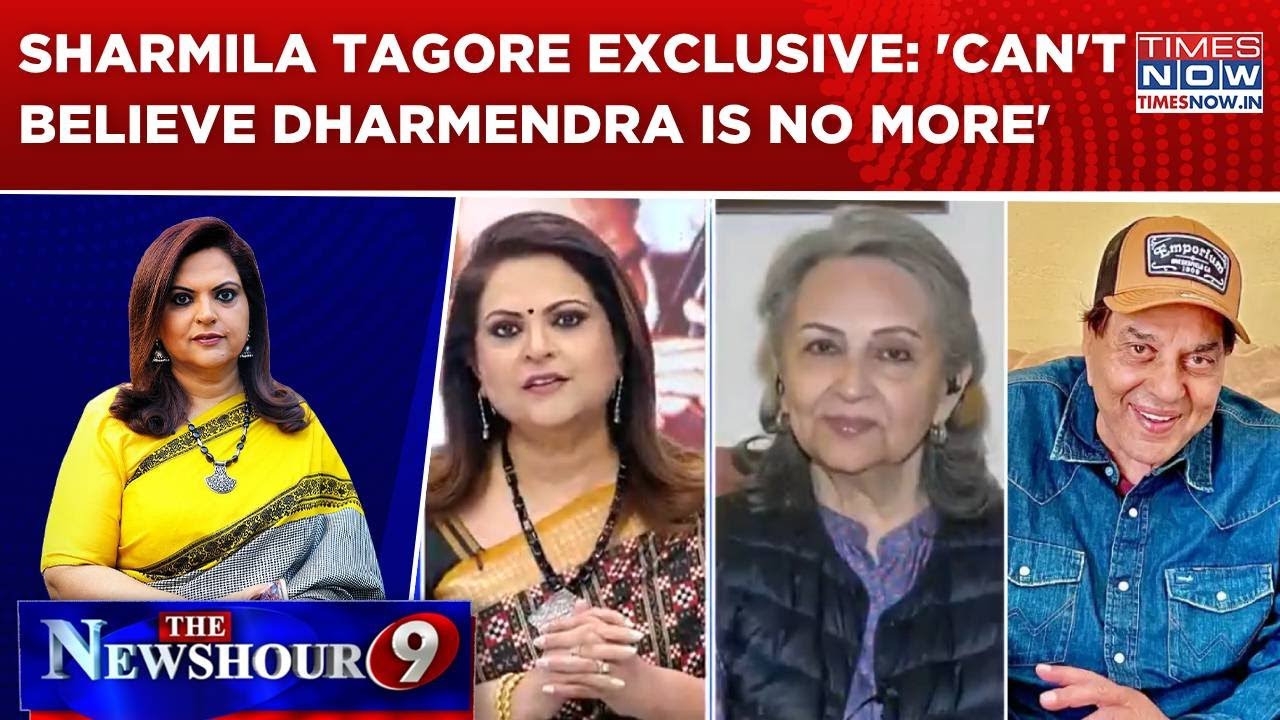 Sharmila Tagore Mourns Legendary Actor Dharmendra's Demise: 'Can't Believe...' | Newshour Exclusive