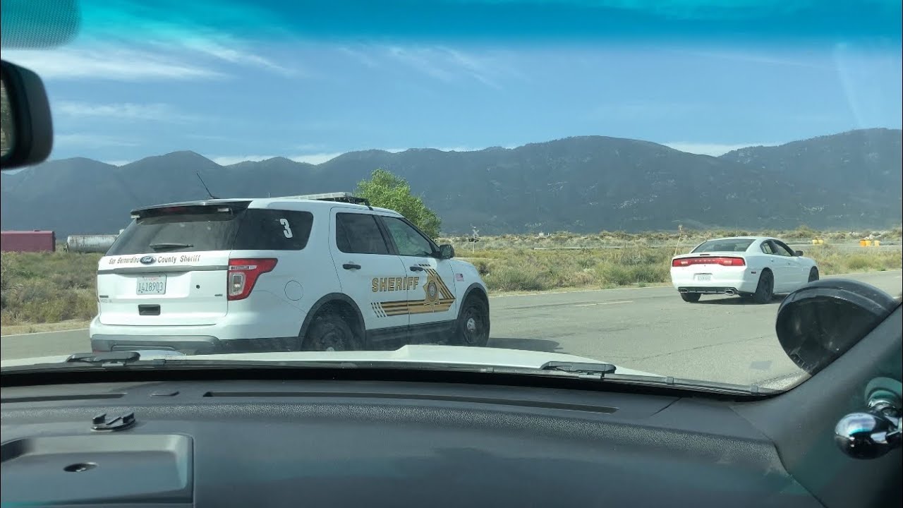 Simulated Pursuit - San Bernardino Sheriff EVOC