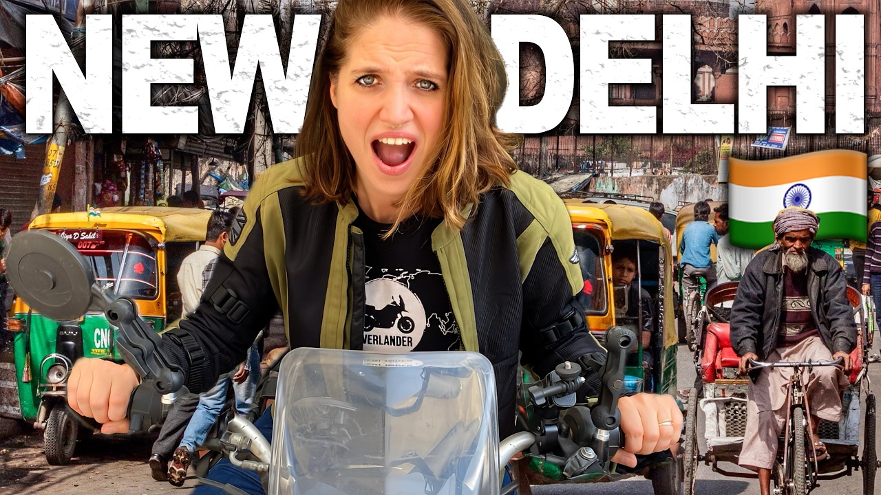 My Very First Ride in India (It Was Insane!) 🇮🇳