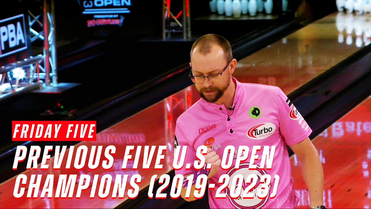 Friday Five - Previous Five U.S. Open Champions (2019-2023)