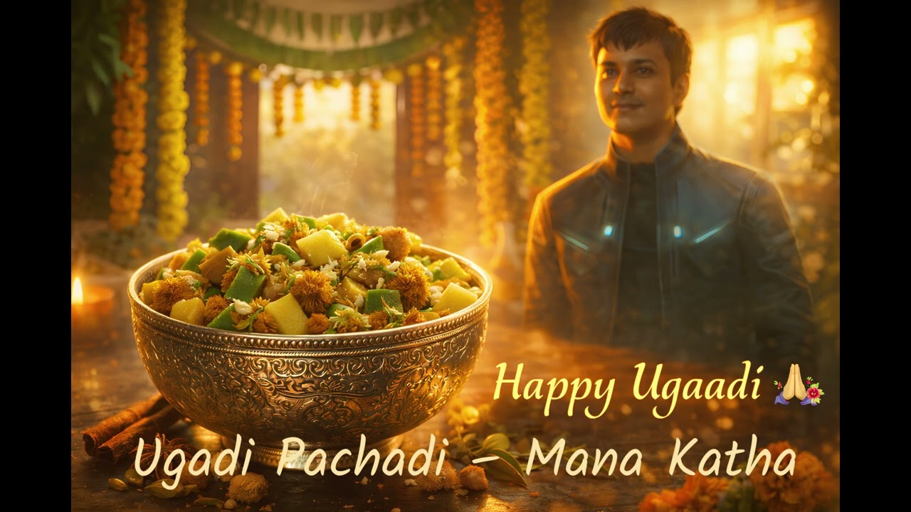 Ugaadi Pachadi &ndash; Mana Katha | Official Lyric Video | Venugopal Bandari #UgaadiPachadi #manakatha