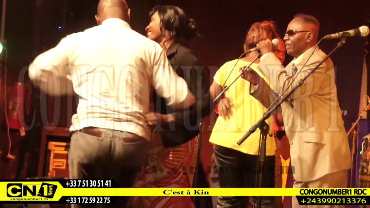 LIVE DE JEANNOT BOMBENGA SOIREE RUMBA NA RUMBA à Wallonie Bruxelles