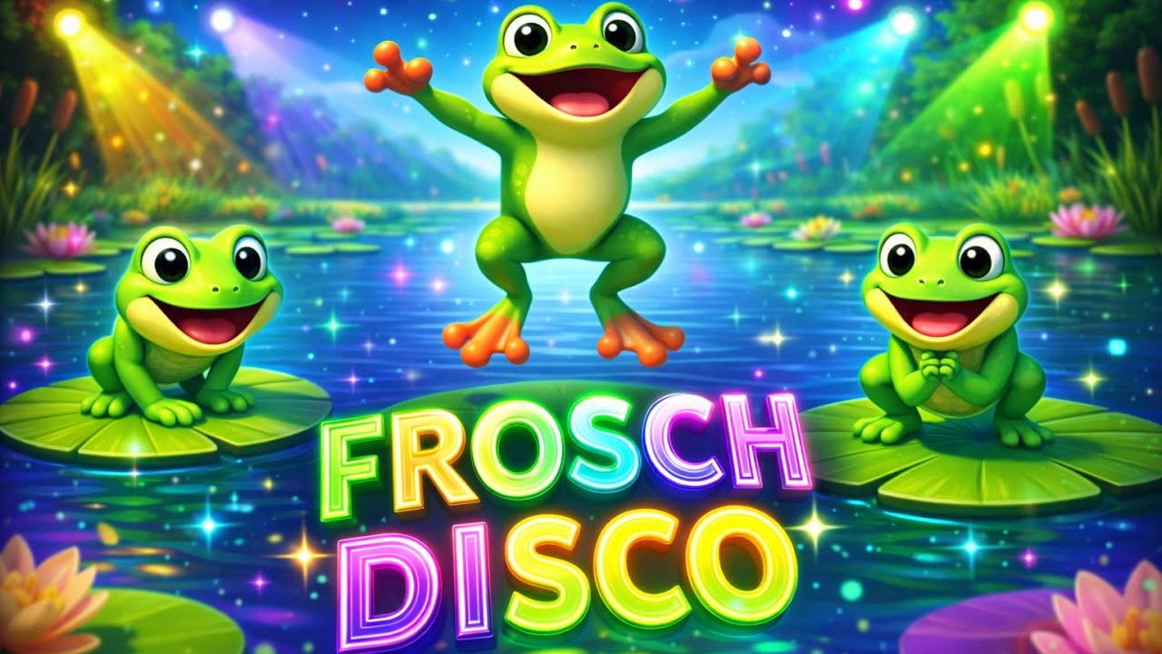 Frosch-Rhythmus 🐸💚 | Mitmach-Sport für Kinder | Bewegungslied zum Hüpfen & Springen