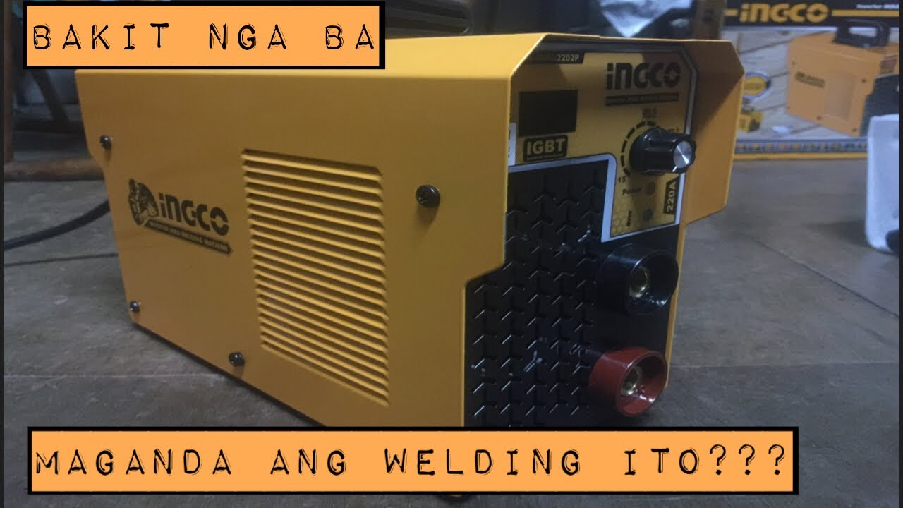 Ingco 220 amp inverter welding machine quick review and test
