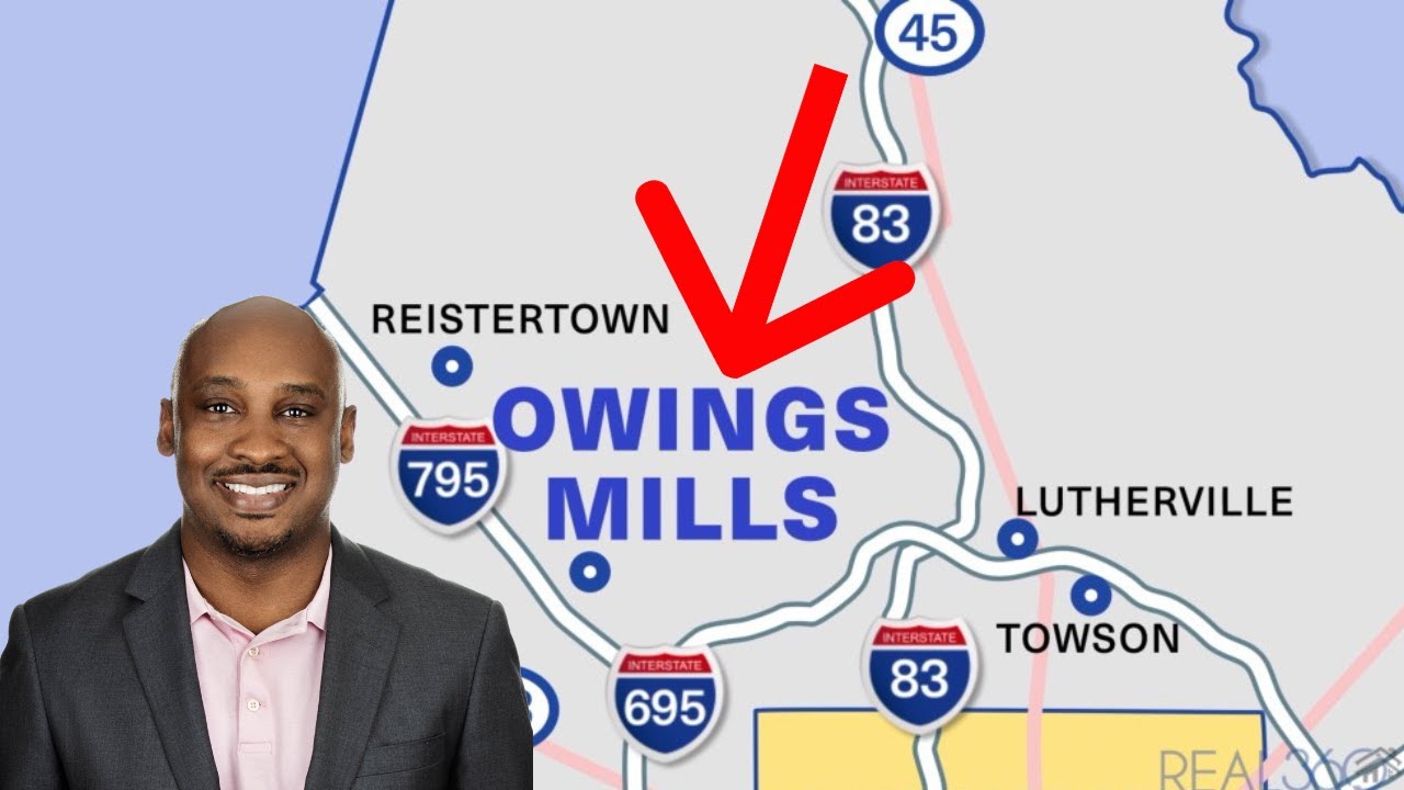 Moving to Owings Mills, Maryland in 2024 - Take an aerial 360 tour of the community!