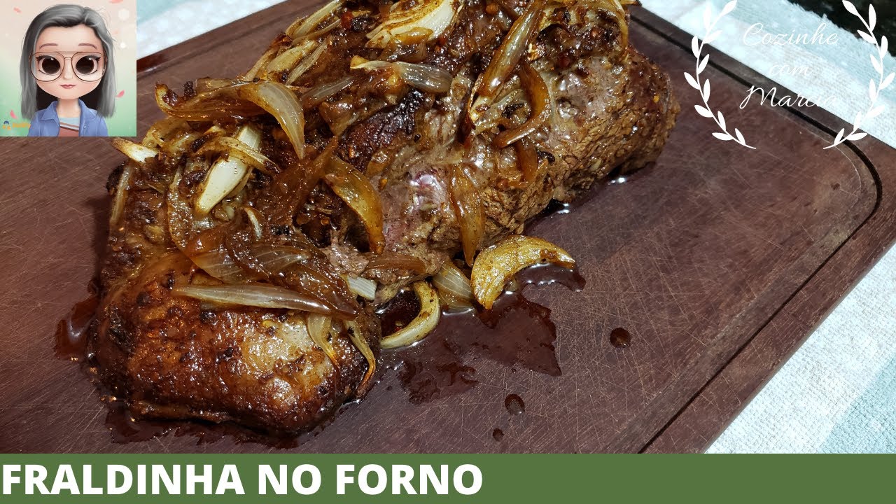 Fraldinha no forno. Uma receita prática e deliciosa