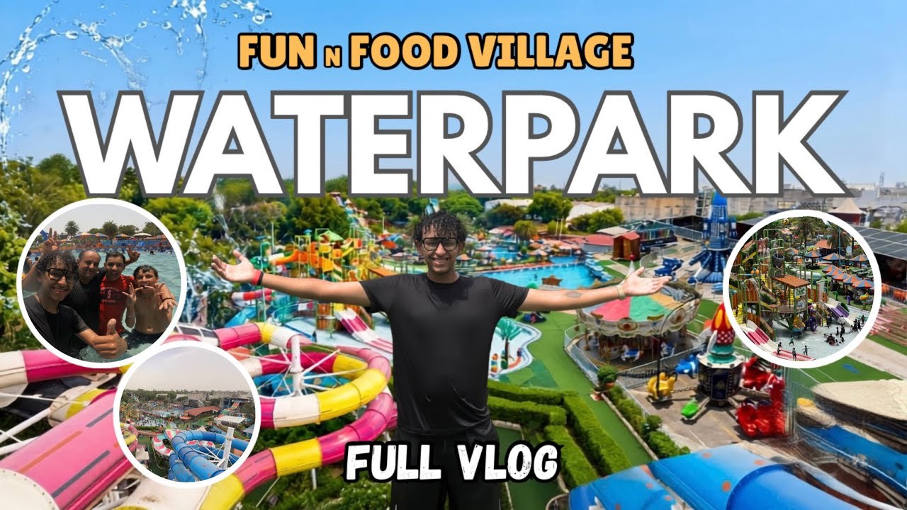Went to FUN n FOOD WATERPARK 😍| Best WATERPARK in Delhi NCR