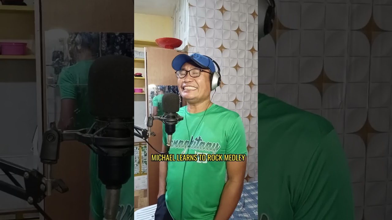 Michael learns to rock medley karaoke #cover#nuñez987 🎤🎵🎶🎸