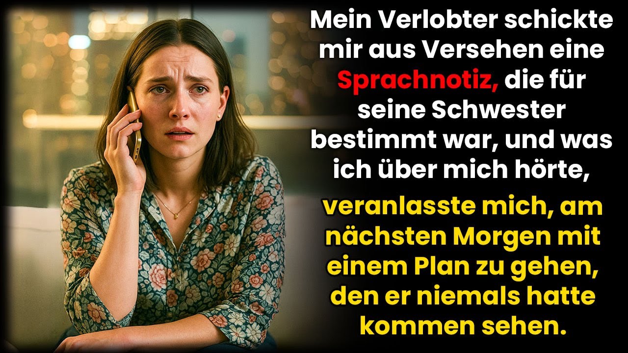 Mein Verlobter schickte mir aus Versehen eine Sprachnachricht – was ich hörte, brach mir das Herz