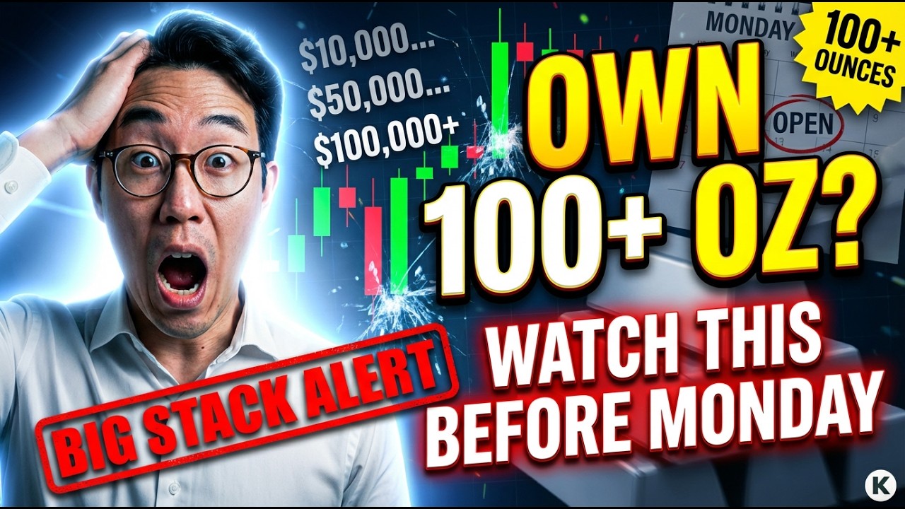 Own 100+ Ounces of Silver? Watch This Silver Strategy Before Monday (2026)