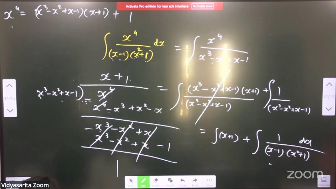 Integration L-13 | 04-03-2026 | Kaushik Sir | Math's 11th B7 MHT-CET | VSA