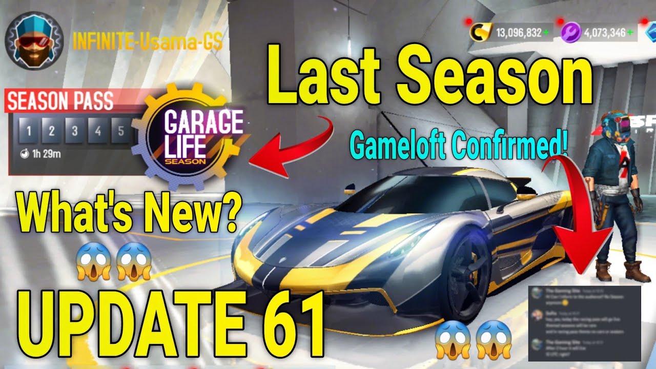 No Season In *Update 61* 😱 | New *Racing Pass* Info In Update 61 Asphalt 8 | Asphalt 8 Airborne