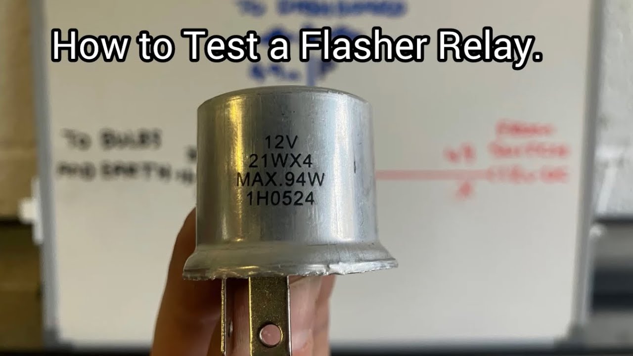 How to Test a Flasher Relay.