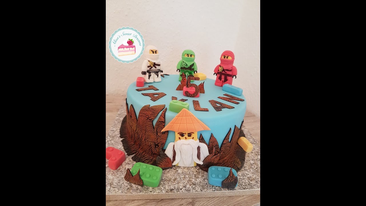 Ninjago Torte I Ninjago Cake Tutorial I Kinderschokoladencreme